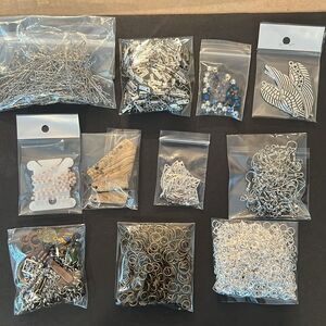 Over 10 Bundles of Assorted Jewelry Making Supplies
